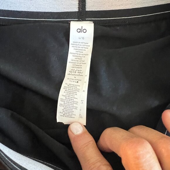 ALO NEW without Tags Match Point Tennis Skirt Large WORN ONCE! - Picture 6 of 9